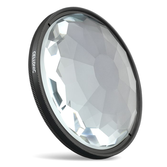 Kaleidoscoopfilter / Multi-imagefilter voor Ø 58mm Effectfilter