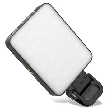 Magnetic RGB Video Selfie Light - MagSafe Clip-On Mini LED Light, 3000K-6500K, 0-100% Dimmable, USB-C Rechargeable from CELLONIC