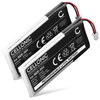2x Batterij 500mAh