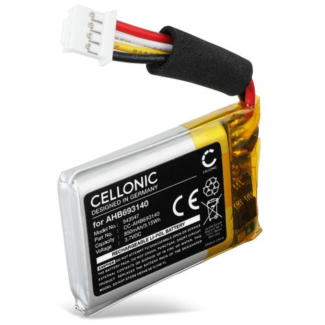 Accu voor JBL Go 4 AHB693140 (850mAh, 3.7V) van CELLONIC