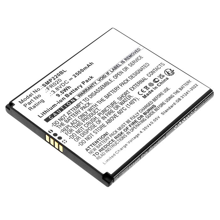 Accu voor Sunmi P2 Mini FR020 (2500mAh, 3.8V) van CELLONIC