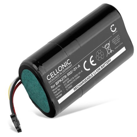 Battery for Verifone Carbon Mobile 5 BPK278-502 (5200mAh, 3.7V) from CELLONIC