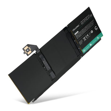 Battery for Microsoft Surface Laptop 3, Surface Laptop 5, Surface Laptop 4, Microsoft DYNTO2, G3HTA052H, G3HTA053H 7.6V 6750mAh from CELLONIC