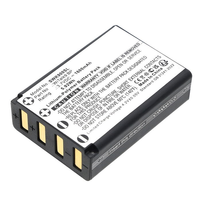 Accu voor Saramonic WiTalk 9 SMH WiTalk9 BP (1600mAh, 3.7V) van CELLONIC