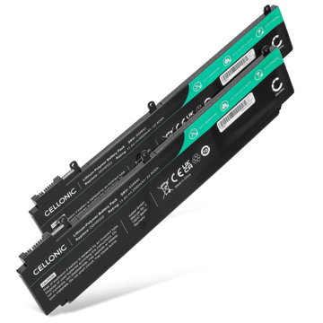 2x Batterij voor Lenovo ThinkPad T460s, T470s, Lenovo 00HW022, 00HW023, SB10F46461 Laptop - 2000mAh 11.4V 