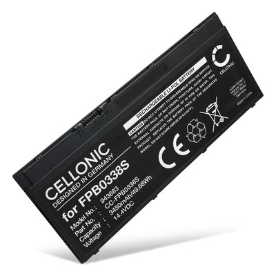 Batterij voor Fujitsu LifeBook E5510, U749, E5411, T937, Lifebook U7410, E559, U7510, U748, E558, U758, T939, E548, U747, Fujitsu FPB0338S, CP721834-01, CP734928-01 Laptop - 3450mAh 14.4V 