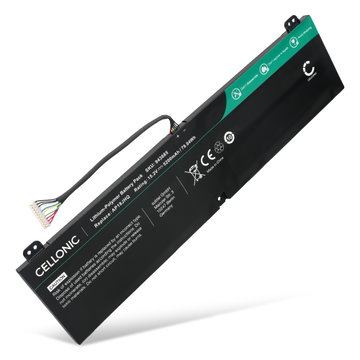 1x Batterij voor Acer Predator Triton 500, Triton 500 PT515-51, Triton 500 PT515-52, ConceptD 7 CN715-71, 7 Ezel CC715-71, AP18JHQ, KT.00408.001, KT00408001 Laptop - 5200mA 15,2V 