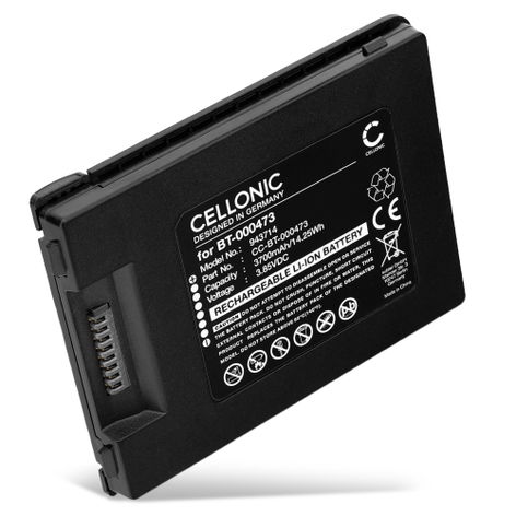 Accu voor Zebra TC22, TC27 BTRY-TC2L-2XMAXX-01, BT-000473 (3700mAh, 3.85V) van CELLONIC
