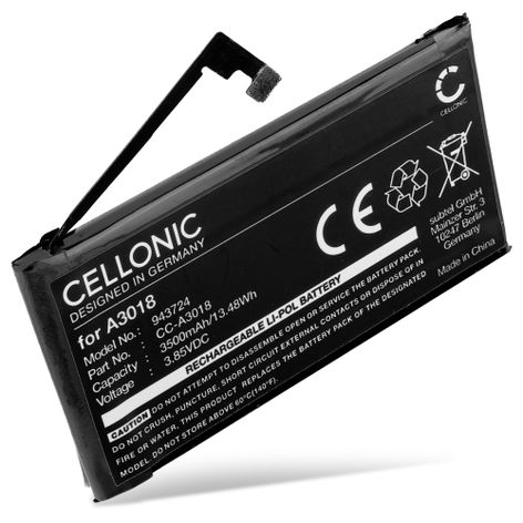 Batterij voor Apple iPhone 15; iPhone 15 Apple A3018 (3500mAh, 3.85V) van CELLONIC