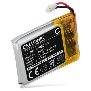 Accu voor Garmin Fenix 5S, Fenix 5S Plus 361-00096-00 (150mAh, 3.7V) van CELLONIC
