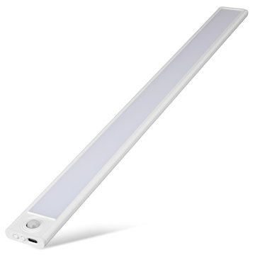 50cm Oplaadbare LED-lichtbalk | Bewegingssensor | 3 Kleurtemperaturen (3000K/4000K/6000K) | Draadloos Magnetisch Kastlicht van CELLONIC