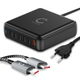 6-poorts USB-C laptop/telefoon oplader + kabel