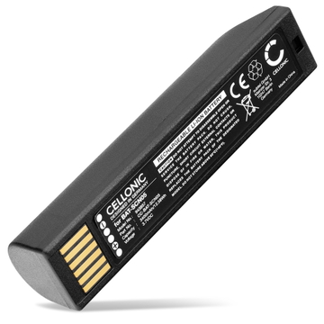 Battery for Honeywell Xenon 1902GHD; Granit XP 1990iSR 50148009-001, BAT-SCN05 (3400mAh, 3.7V) from CELLONIC