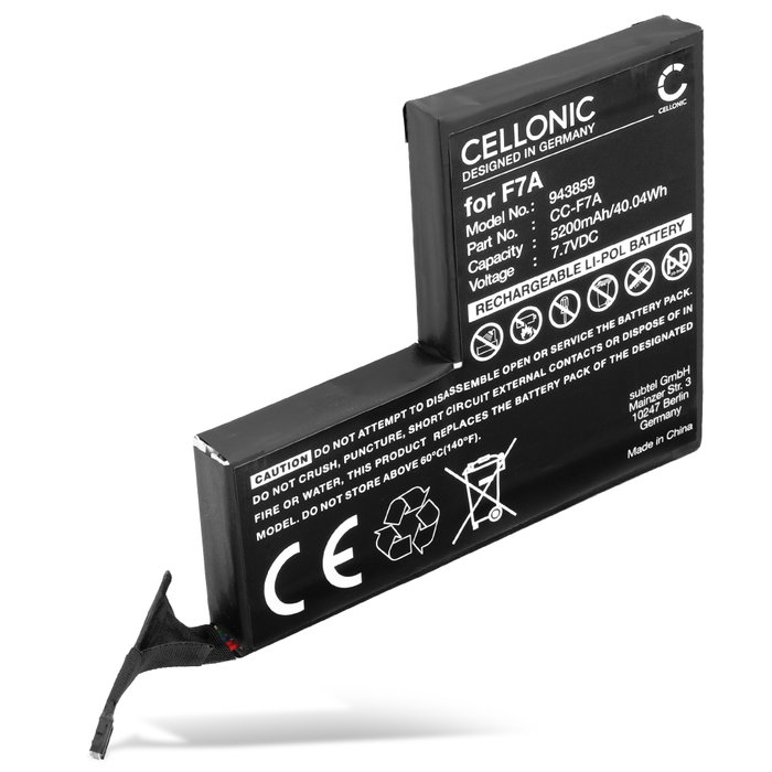 Accu voor Steam Deck (LCD) F7A (5200mAh, 7.7V) van CELLONIC