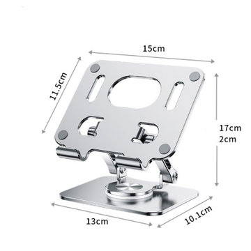 10 Inch Tablet Stand / Phone Holder Mount for Tablet or Smartphone Fits Kindle iPad ZenPad Venue MediaPad IdeaPad Galaxy Pad Aluminium Tablet Stand Rest for Desk