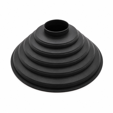 Zonnekap Universal 50-70mm – Snap-On: Buitengreep / Middenknijp, Inklapbaar / Opvouwbaar