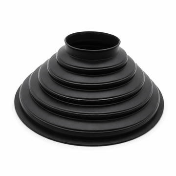 Zonnekap Universal 70-90mm – Snap-On: Buitengreep / Middenknijp, Inklapbaar / Opvouwbaar
