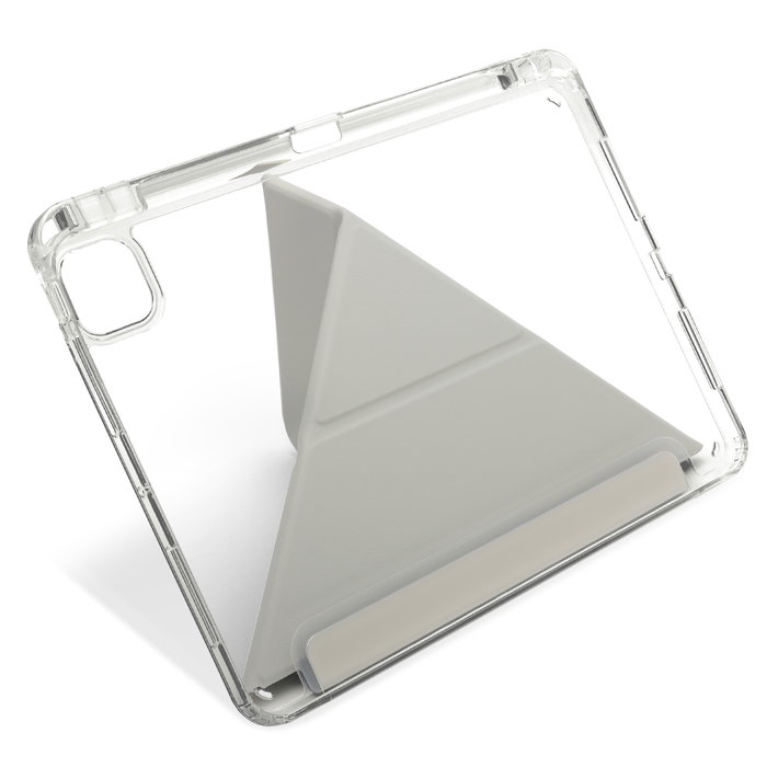 CELLONIC Trifold iPad Hoes met Potloodhouder, voor iPad Pro 11 (25/24), Grijs