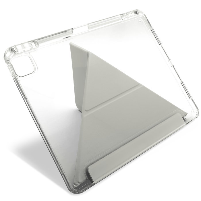 CELLONIC Trifold iPad Hoes met Potloodhouder, voor iPad Air 13/Pro 12.9, Grijs