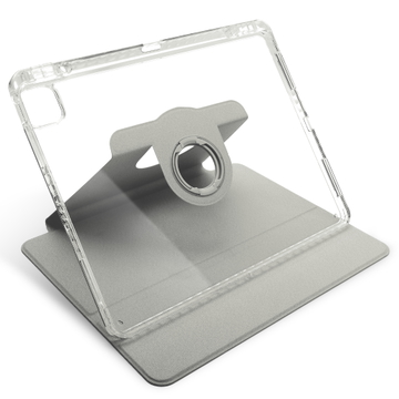 CELLONIC 360 Graden iPad Hoes met Klep, voor iPad Air 13/Pro 12.9, Grijs