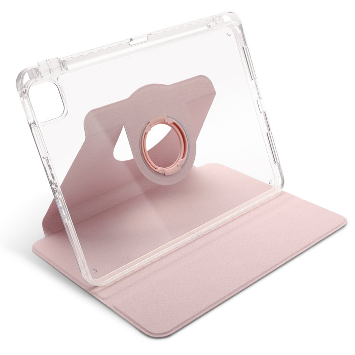 CELLONIC 360 Rotating iPad Case with Flap, for iPad Air 11/Air 5/4, Pink